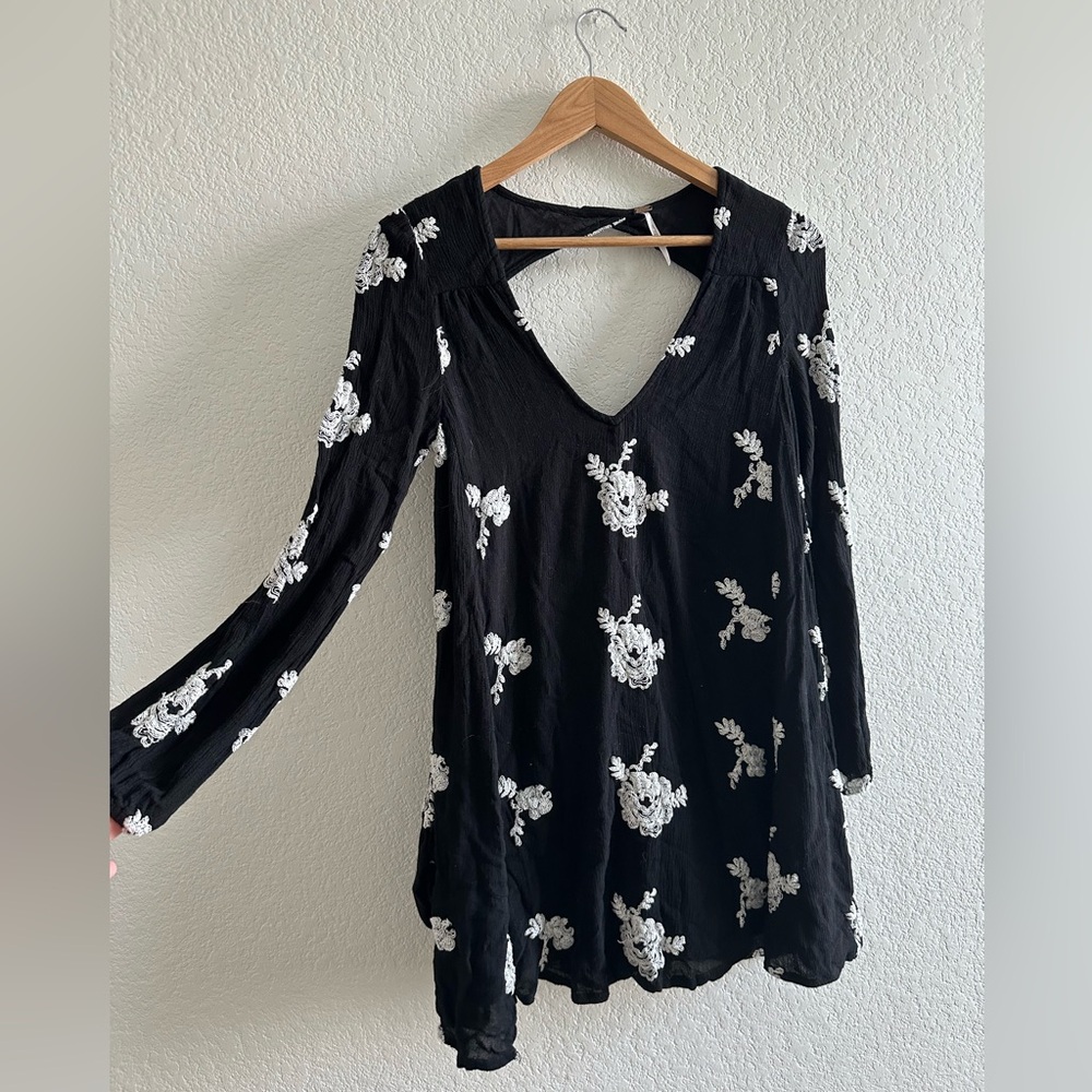 Embroidered Free People Dress